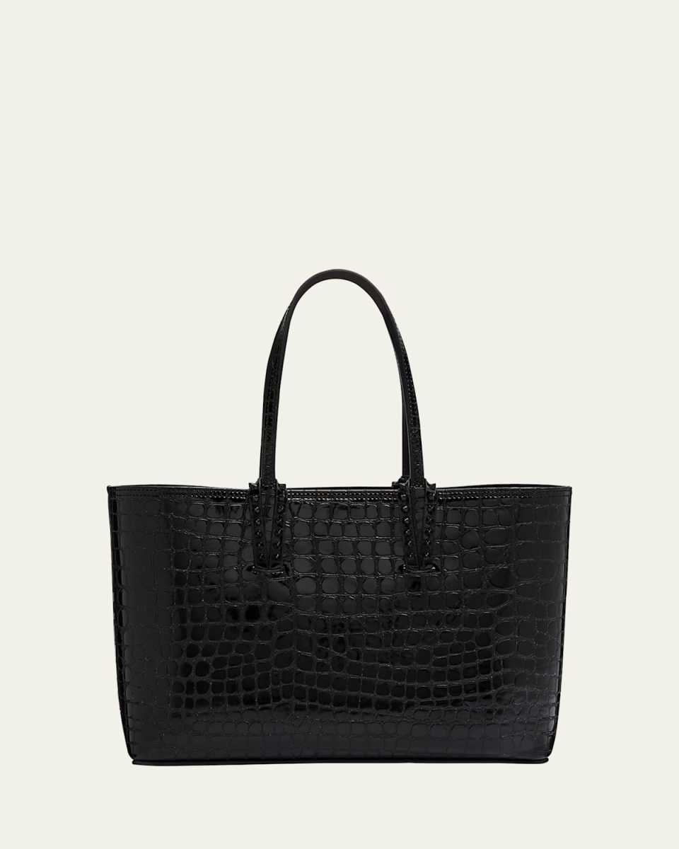 Cabata Small in Alligator Embossed Leather